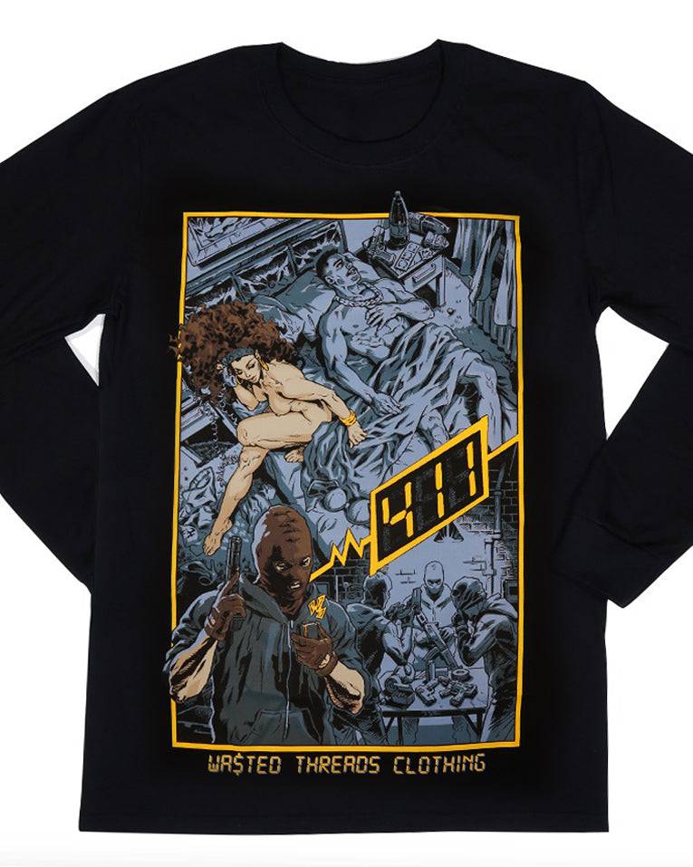 The 411 - Black Long Sleeve
