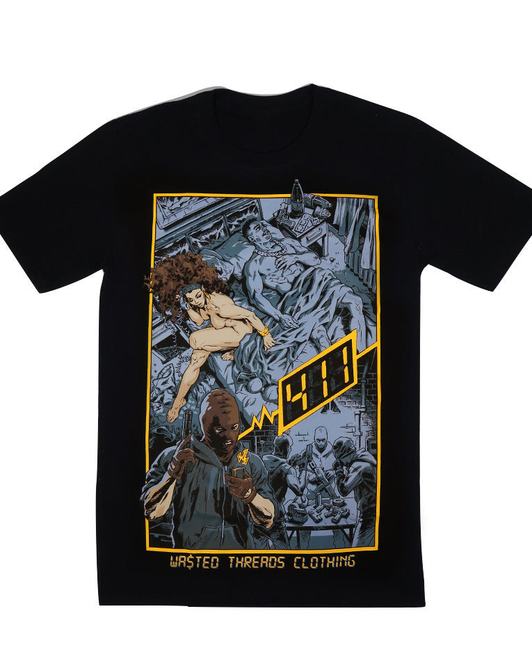 The 411 - Black Tee