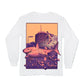 Locals Only Synthwave Purple - White Long Sleeve