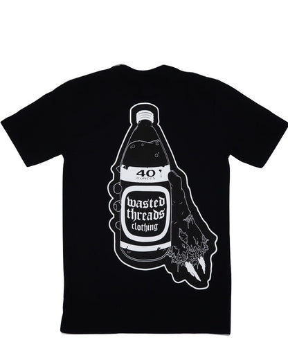 ringspun horror shirt tee zombie shirt graphic street style tshirt flannel hot topic supreme dirty ghetto kids 40s & shorties dope cool trendy white black thick good quality best cotton tee shirt that doesn't shrink 40ounce billie eilish clothes wasted threads clothing by alecs funky fresh