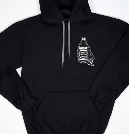 Wasted Logo - Black Hoodie